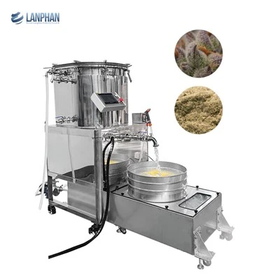 Separator de extracție a tricomului